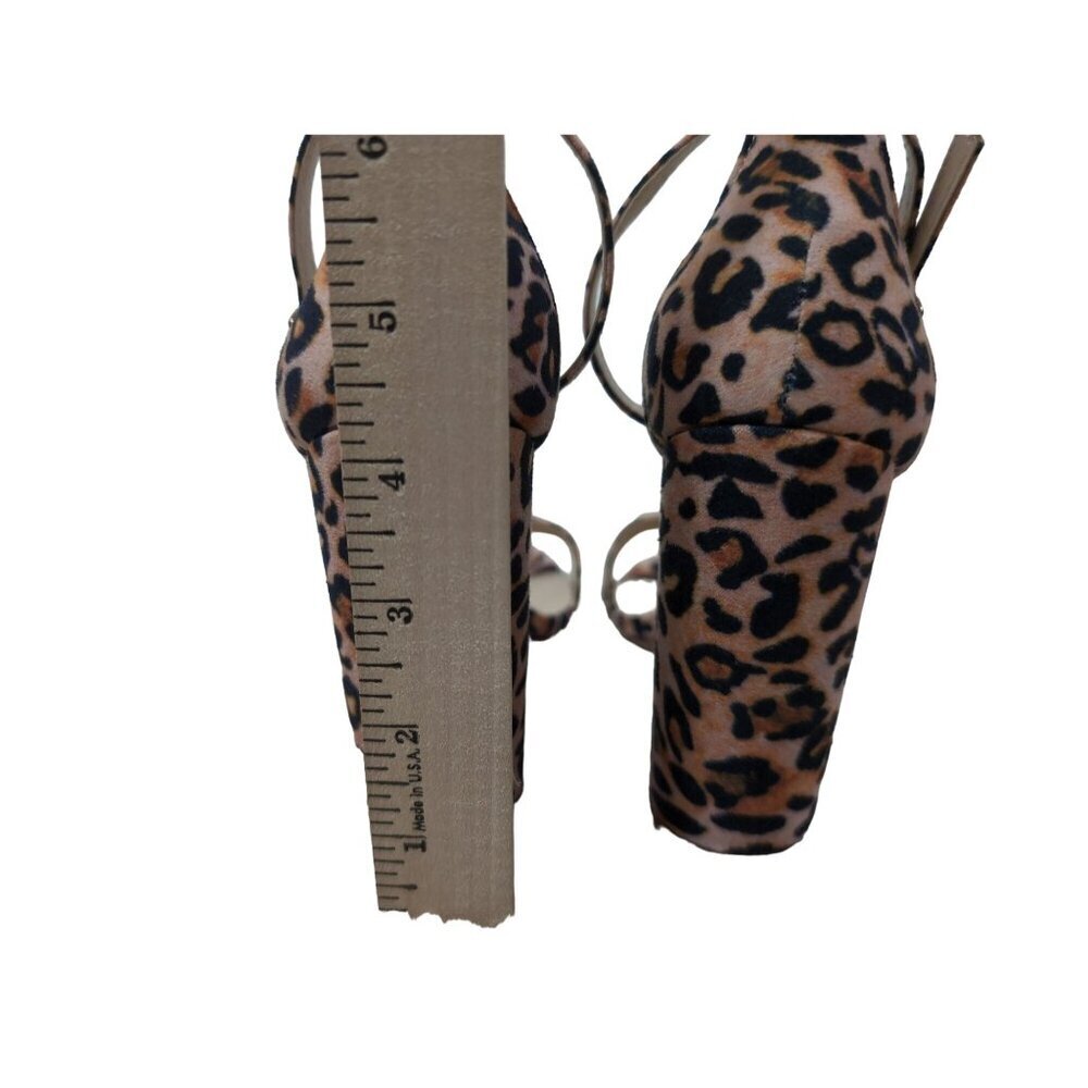 Lulu's Wild Leopard Sandals - Picture 10 of 10